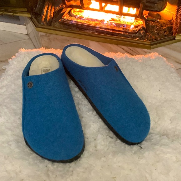 Birkenstock Zermatt ShearlingWool Felt Women slipper brand new - Picture 2 of 7